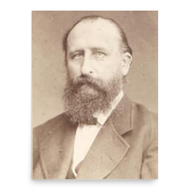 Alfred Brehm poster print, in size 18x24 inches.