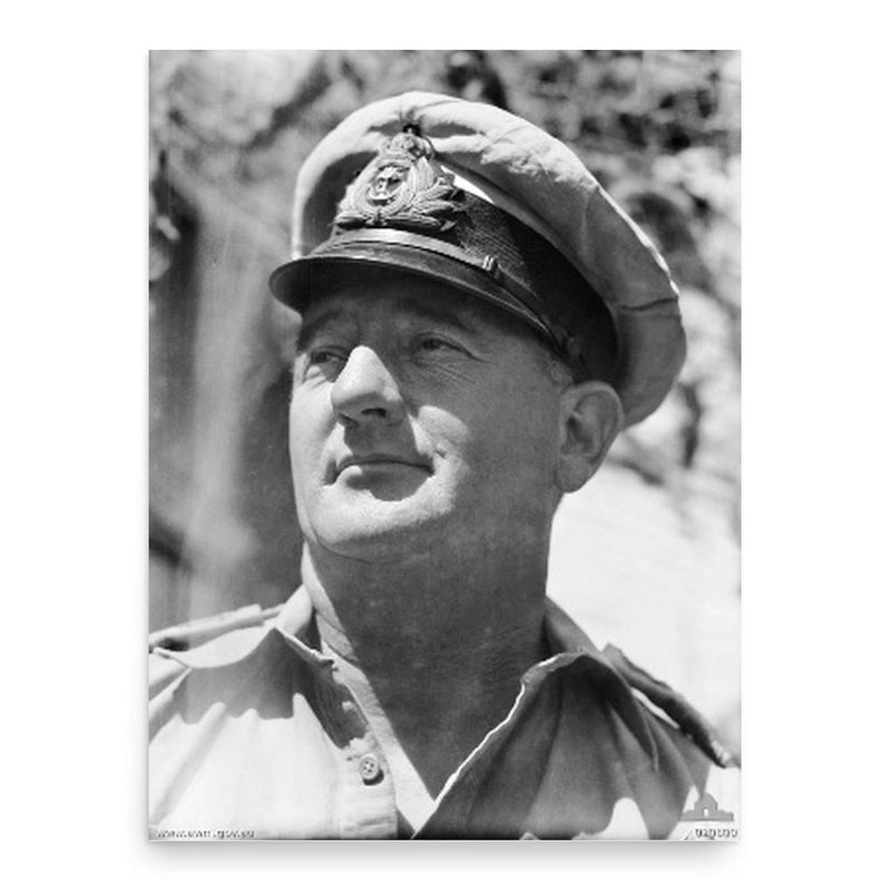 Alfred Brian Palmer poster print, in size 18x24 inches.