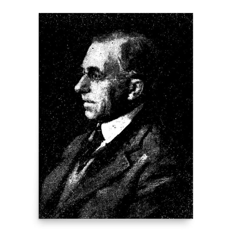 Alfred Brooke-Smith poster print, in size 18x24 inches.