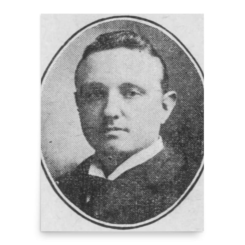 Alfred Buckwalter Garner poster print, in size 18x24 inches.