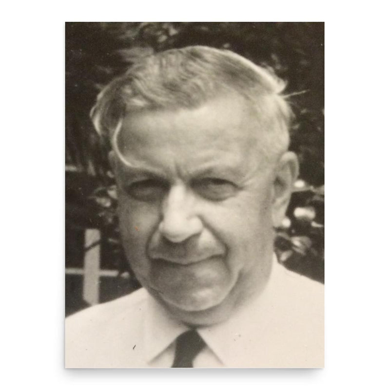 Alfred Byrd Graf poster print, in size 18x24 inches.