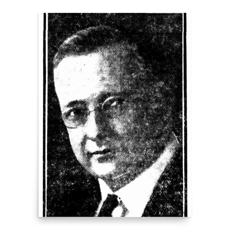 Alfred Cecil Rowlandson poster print, in size 18x24 inches.