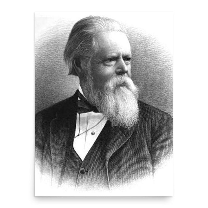 Alfred Charles Hobbs poster print, in size 18x24 inches.