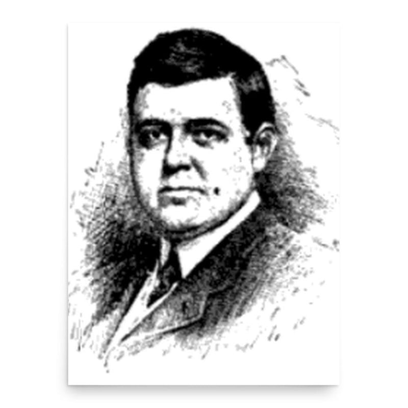 Alfred Chester Beatty poster print, in size 18x24 inches.