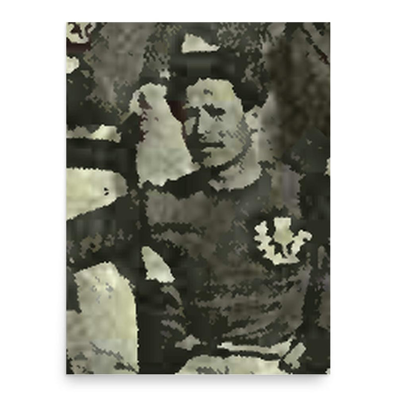 Alfred Clunies-Ross poster print, in size 18x24 inches.