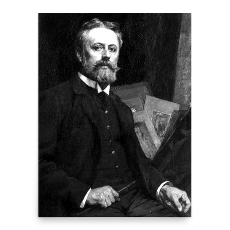 Alfred Cluysenaar poster print, in size 18x24 inches.