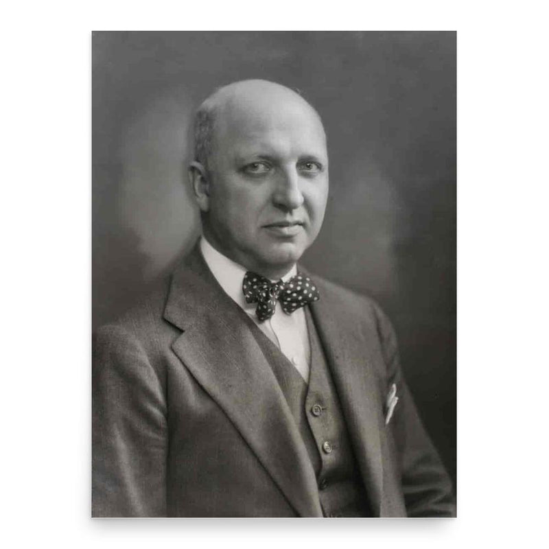 Alfred Cock-Clausen poster print, in size 18x24 inches.