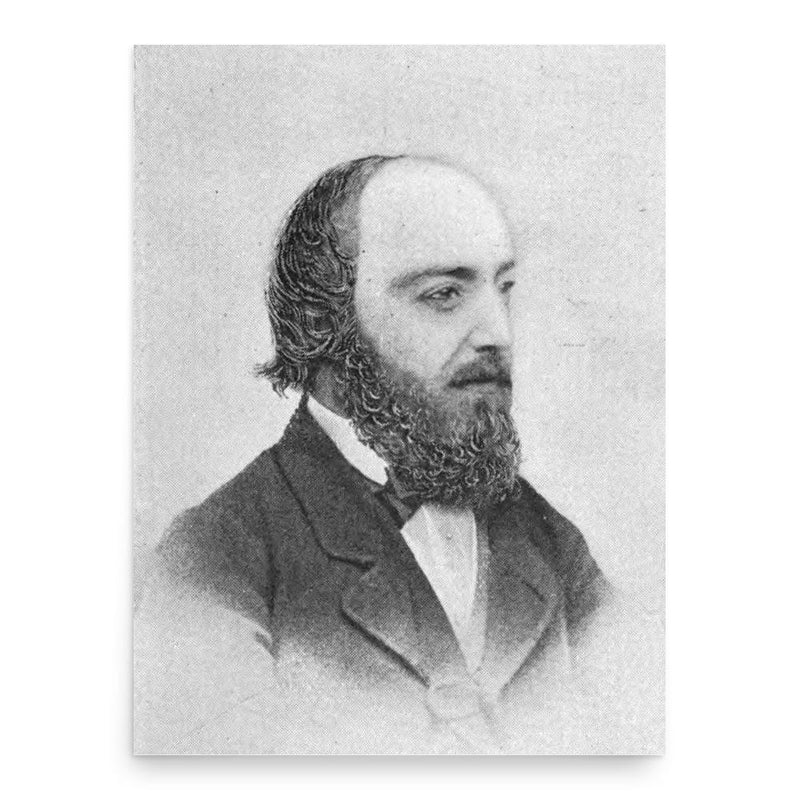 Alfred Coit poster print, in size 18x24 inches.