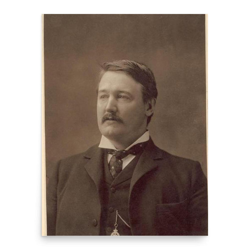 Alfred Conroy poster print, in size 18x24 inches.