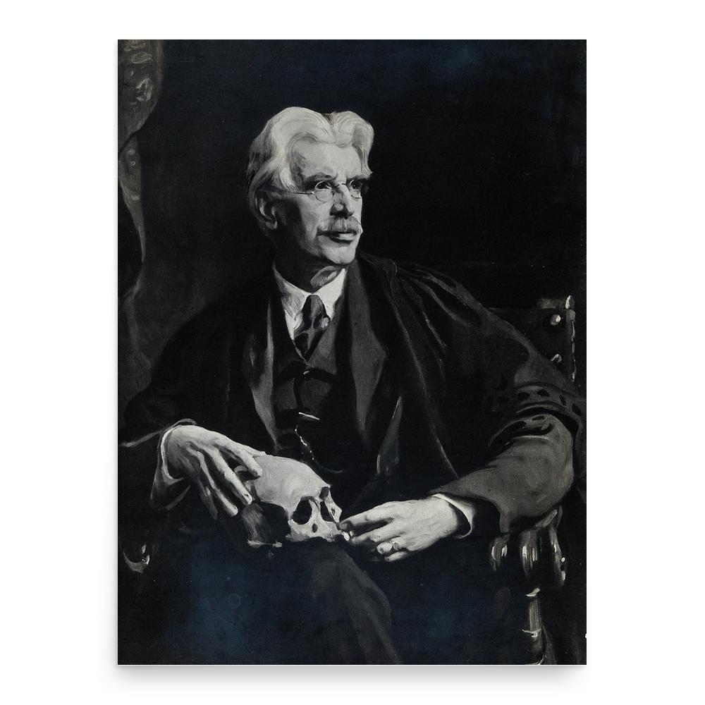 Alfred Cort Haddon poster print, in size 18x24 inches.