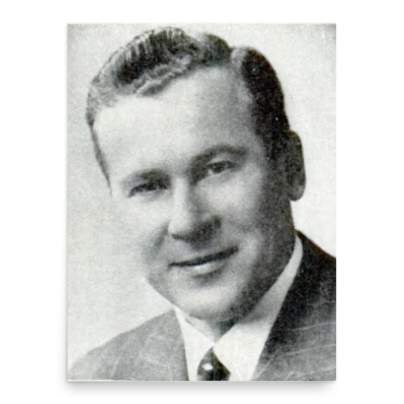 Alfred Dennis Sieminski poster print, in size 18x24 inches.