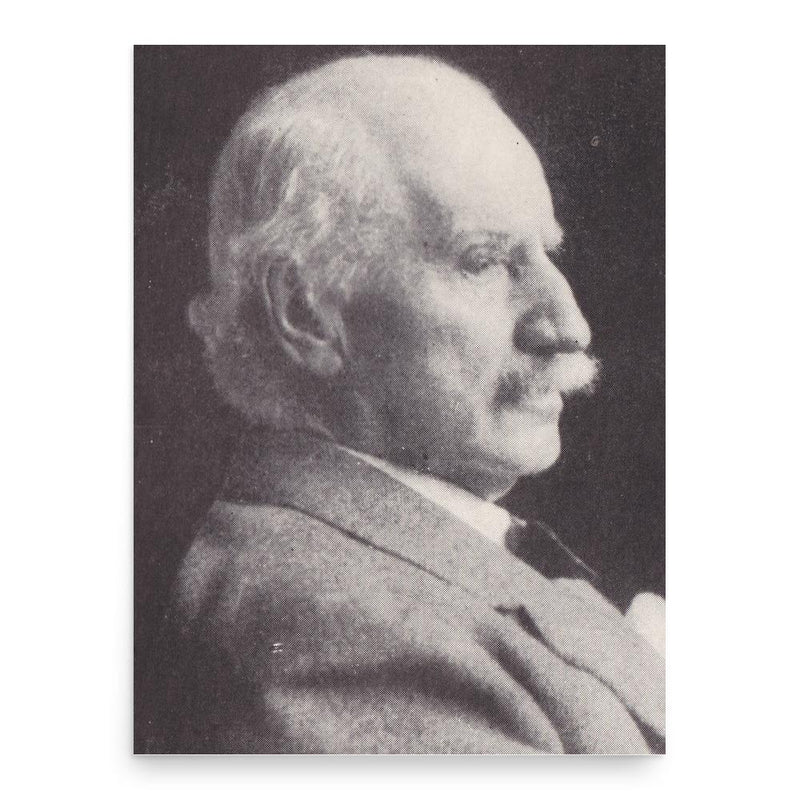 Alfred Dent poster print, in size 18x24 inches.