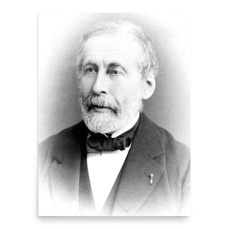 Alfred Des Cloizeaux poster print, in size 18x24 inches.