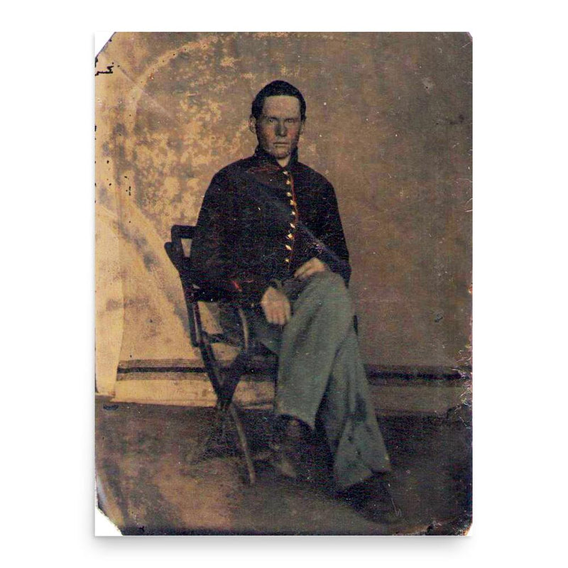 Alfred Dickey poster print, in size 18x24 inches.