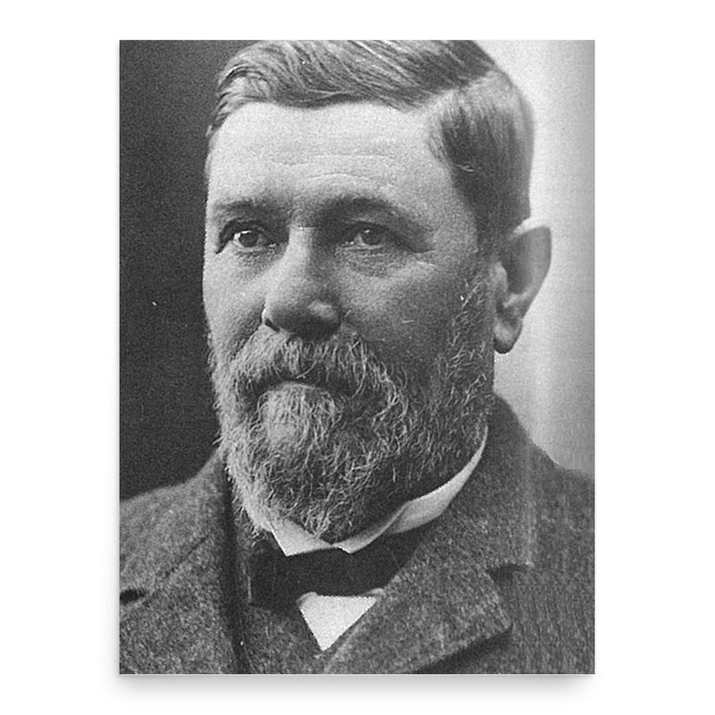 Alfred Dillon poster print, in size 18x24 inches.