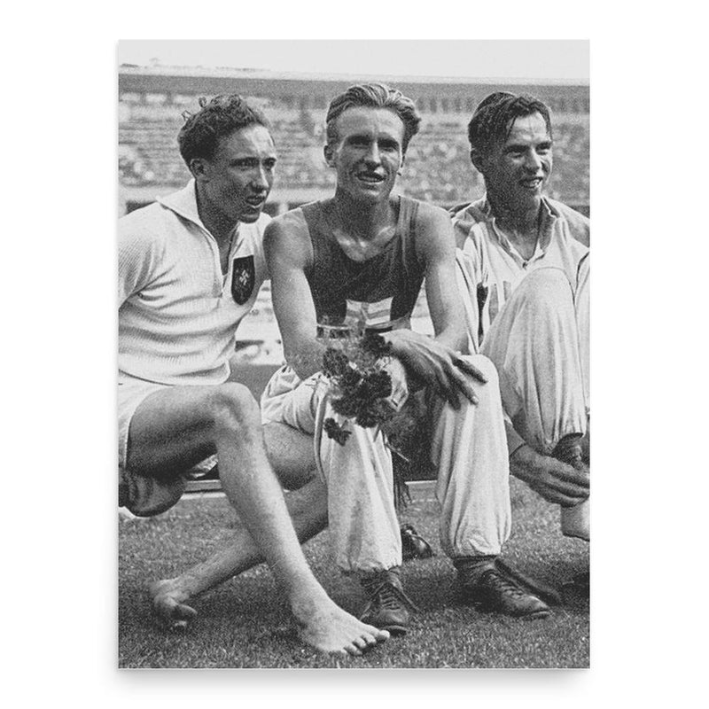 Alfred Dompert poster print, in size 18x24 inches.