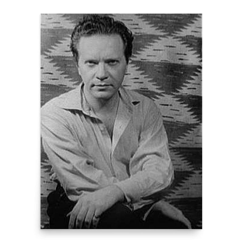 Alfred Drake poster print, in size 18x24 inches.