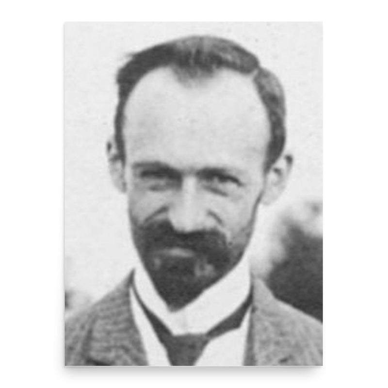 Alfred Dubuc poster print, in size 18x24 inches.