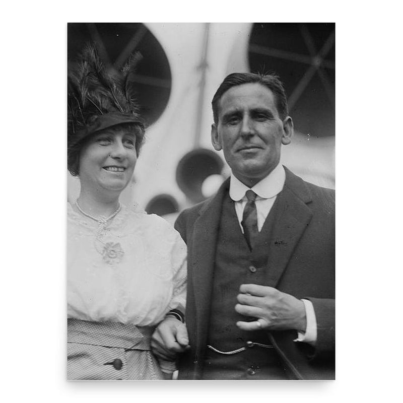 Alfred Dunlop poster print, in size 18x24 inches.