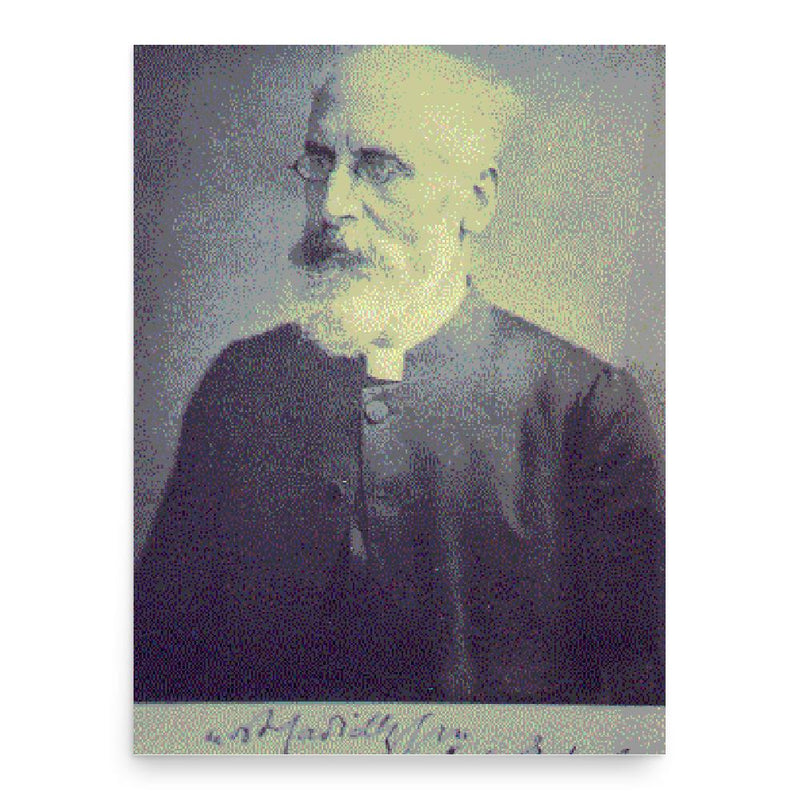 Alfred Edersheim poster print, in size 18x24 inches.