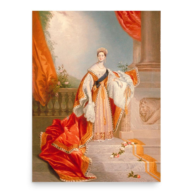 Alfred Edward Chalon poster print, in size 18x24 inches.