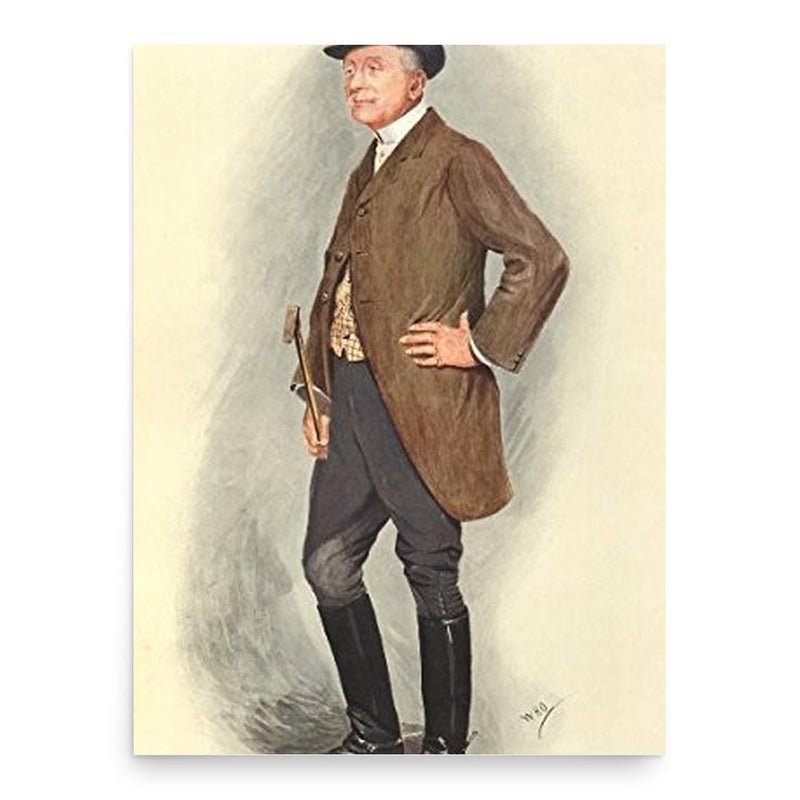 Alfred Edward Turner poster print, in size 18x24 inches.
