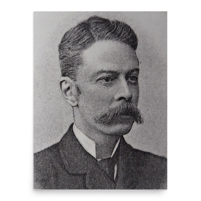 Alfred Egerton poster print, in size 18x24 inches.