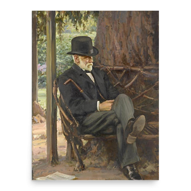 Alfred Felton poster print, in size 18x24 inches.