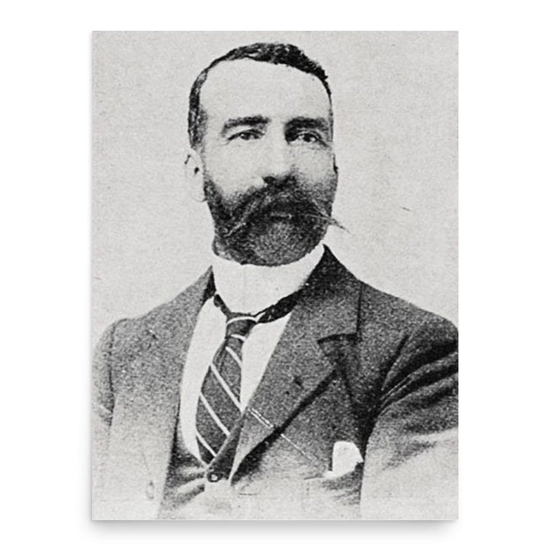 Alfred Fraser poster print, in size 18x24 inches.