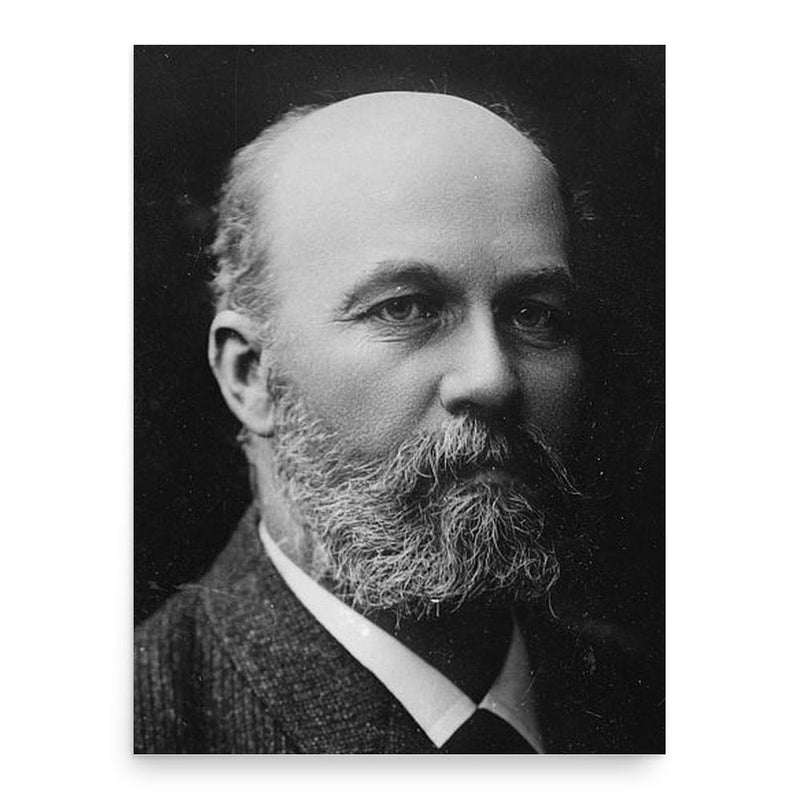 Alfred Gabriel Nathorst poster print, in size 18x24 inches.