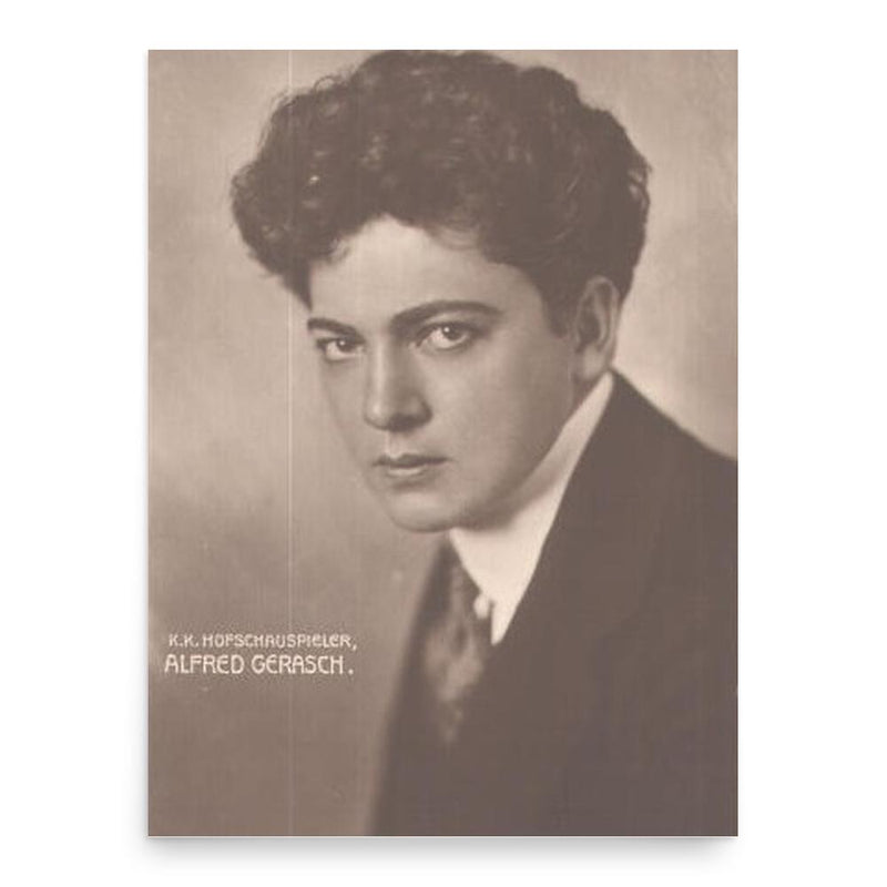 Alfred Gerasch poster print, in size 18x24 inches.