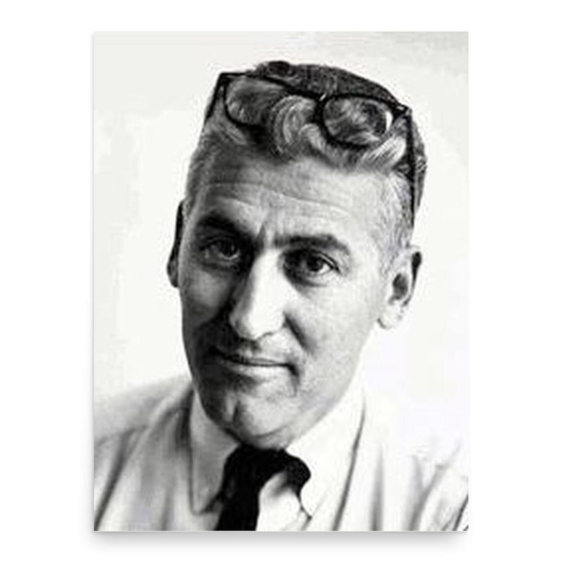 Alfred Gescheidt poster print, in size 18x24 inches.