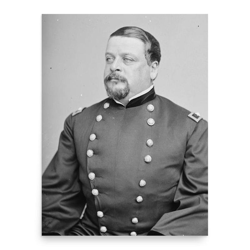 Alfred Gibbs poster print, in size 18x24 inches.