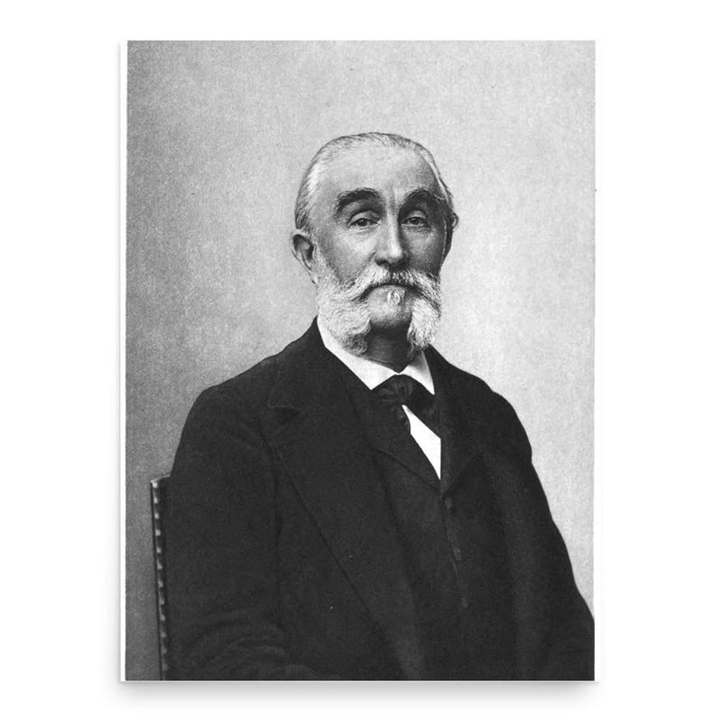 Alfred Grandidier poster print, in size 18x24 inches.