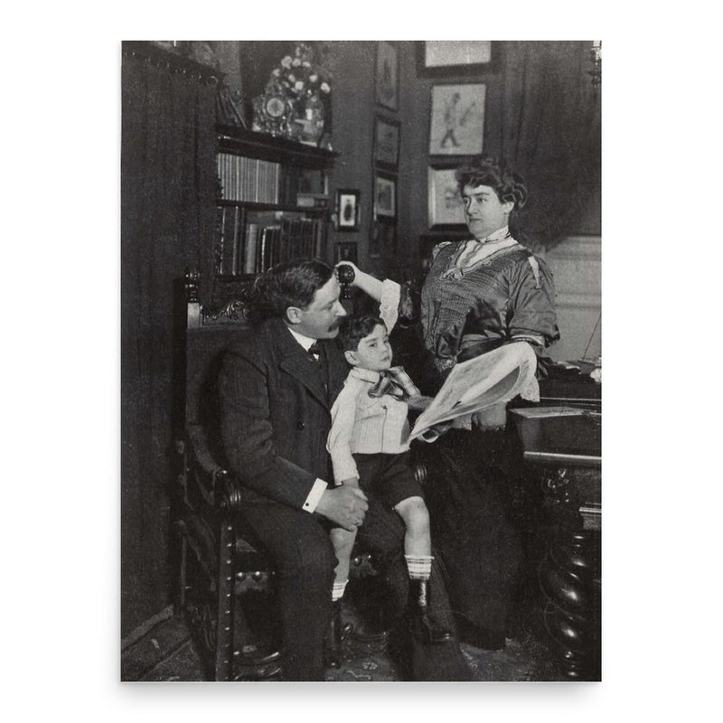 Alfred Halm poster print, in size 18x24 inches.