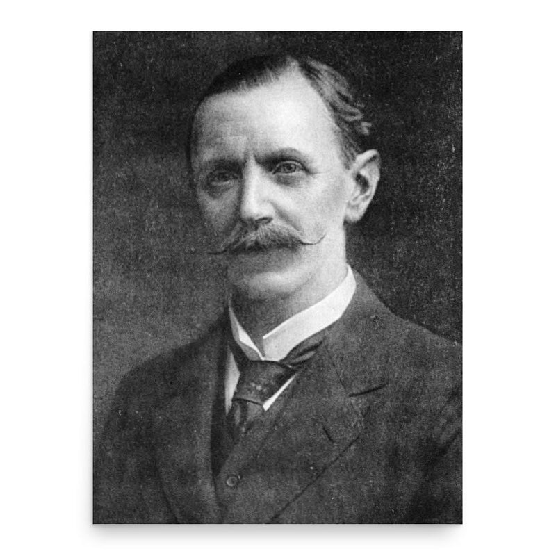 Alfred Harker poster print, in size 18x24 inches.