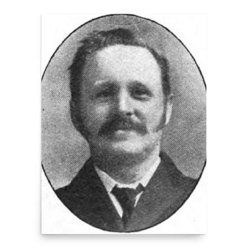 Alfred Henry Gill poster print, in size 18x24 inches.