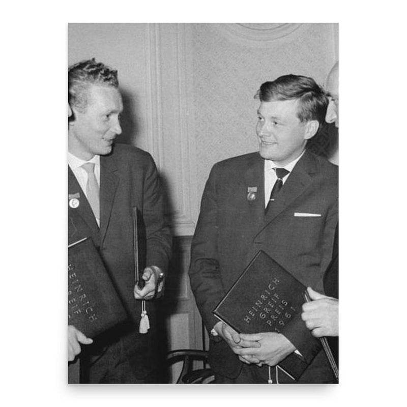 Alfred Hirschmeier poster print, in size 18x24 inches.