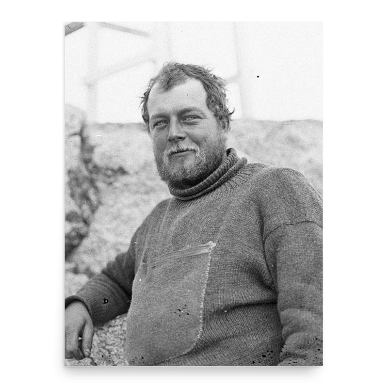 Alfred Hodgeman poster print, in size 18x24 inches.