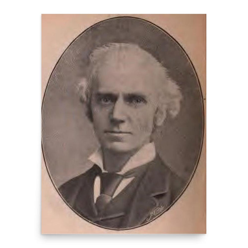 Alfred Hopkinson poster print, in size 18x24 inches.