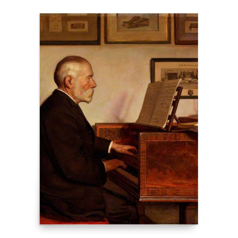 Alfred James Hipkins poster print, in size 18x24 inches.