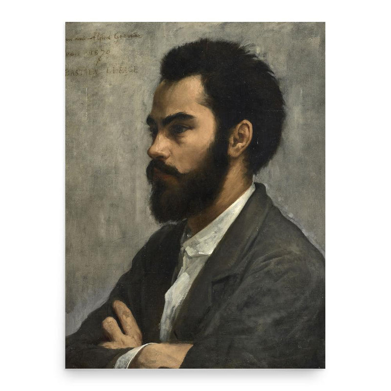 Alfred Jean Garnier poster print, in size 18x24 inches.