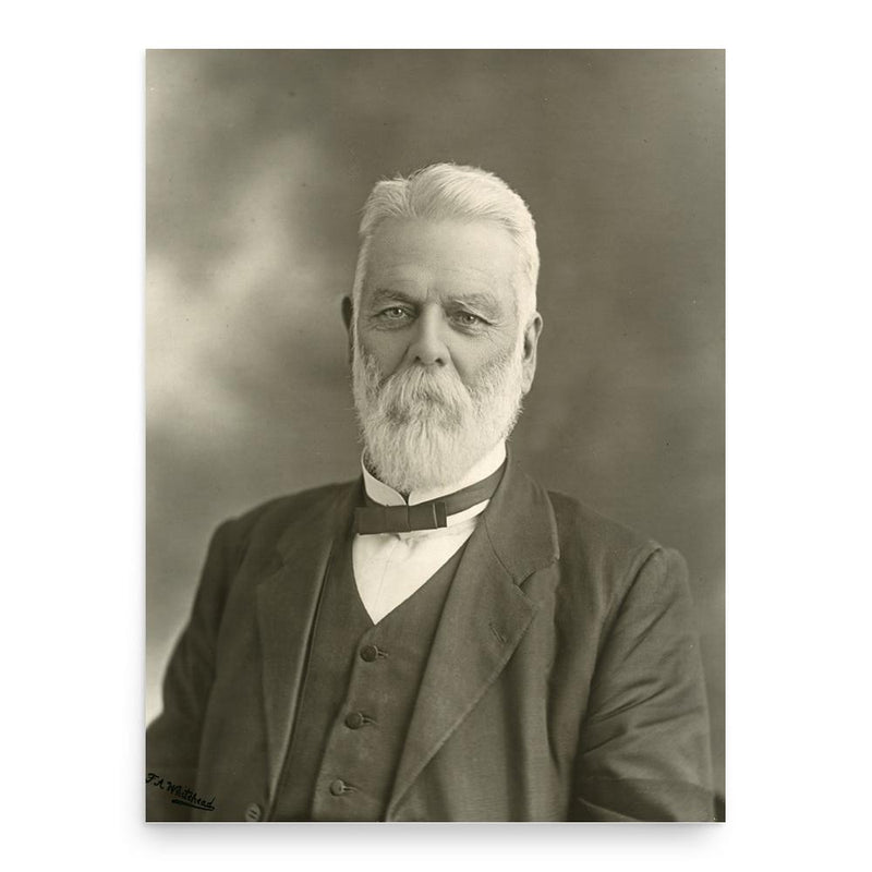 Alfred John Stephenson poster print, in size 18x24 inches.