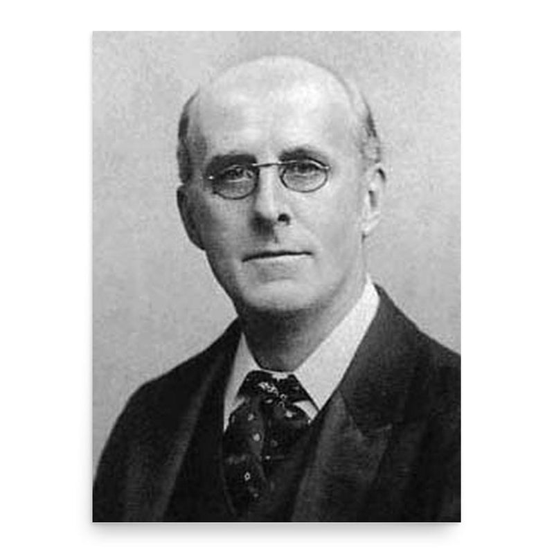 Alfred Kempe poster print, in size 18x24 inches.