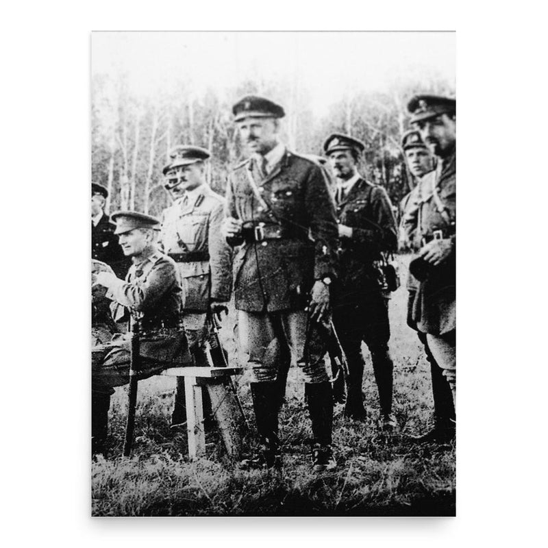 Alfred Knox poster print, in size 18x24 inches.