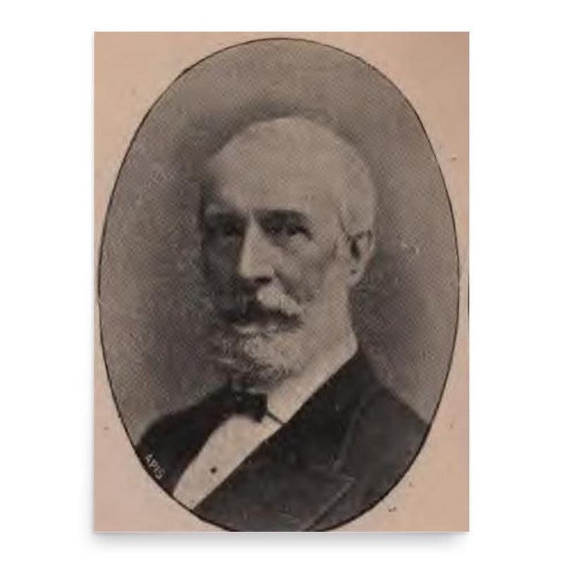 Alfred Lafone poster print, in size 18x24 inches.