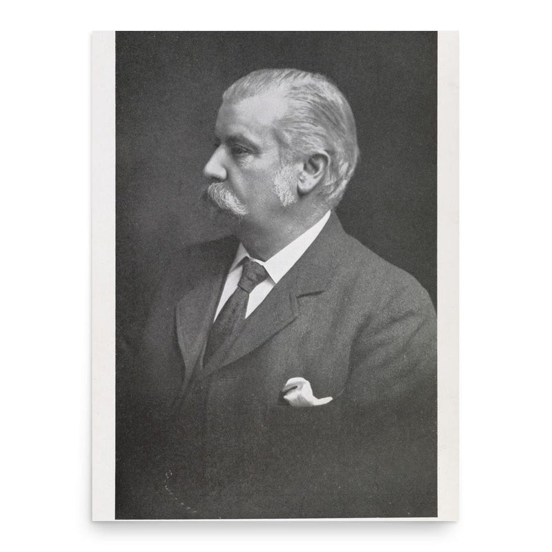 Alfred Lewis Jones poster print, in size 18x24 inches.