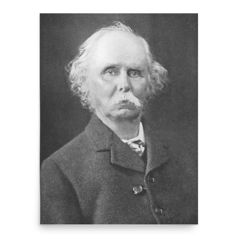 Alfred Marshall poster print, in size 18x24 inches.
