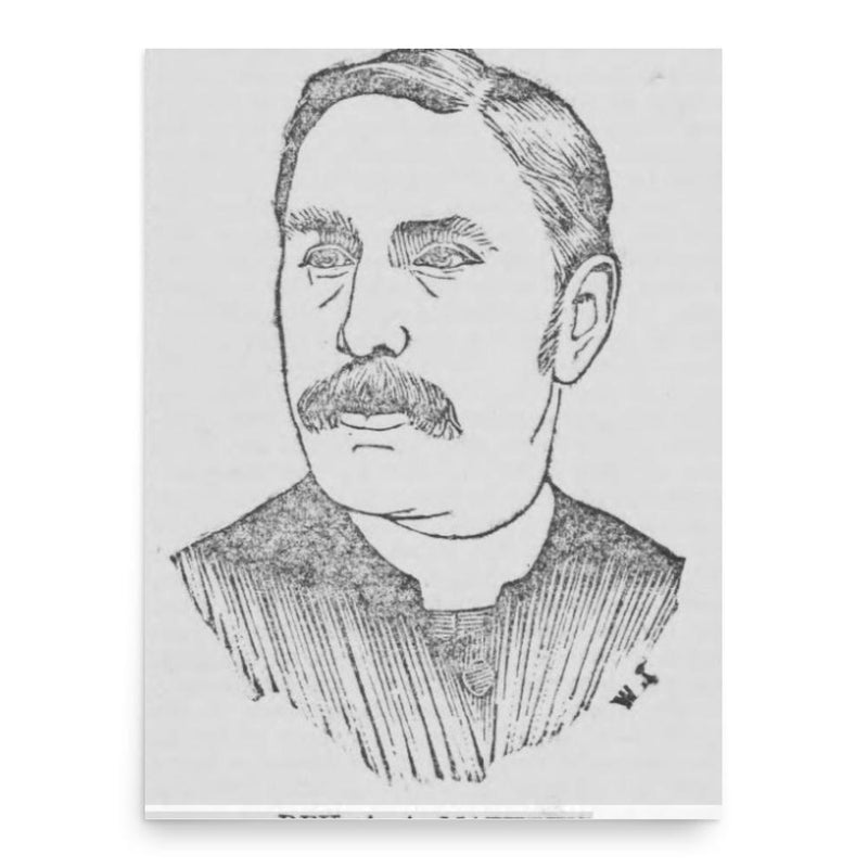 Alfred Mathews poster print, in size 18x24 inches.