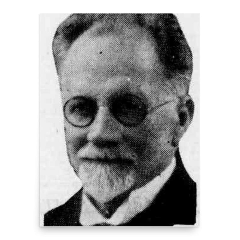 Alfred Meeks poster print, in size 18x24 inches.